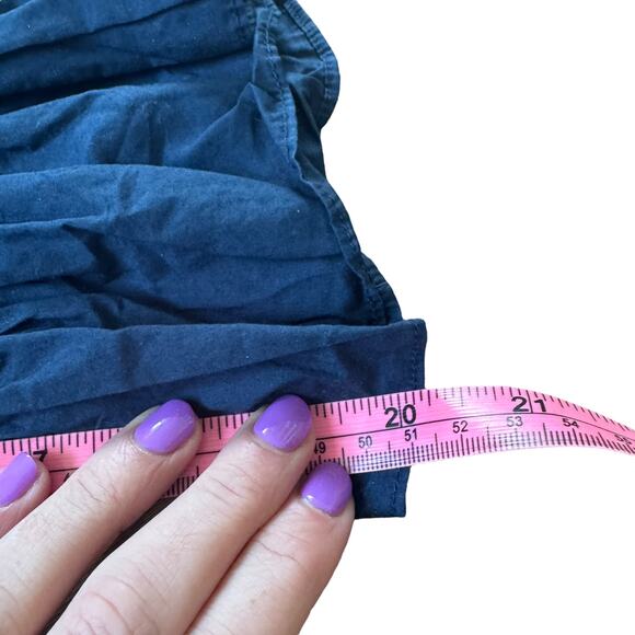 Figue Short Bella Dress Blue Colorblock - Picture 11 of 12